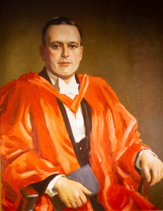 Portrait of Douglas Wellington Montgomery (1913-1978, FRCSI, PRCSI 1968-1970)